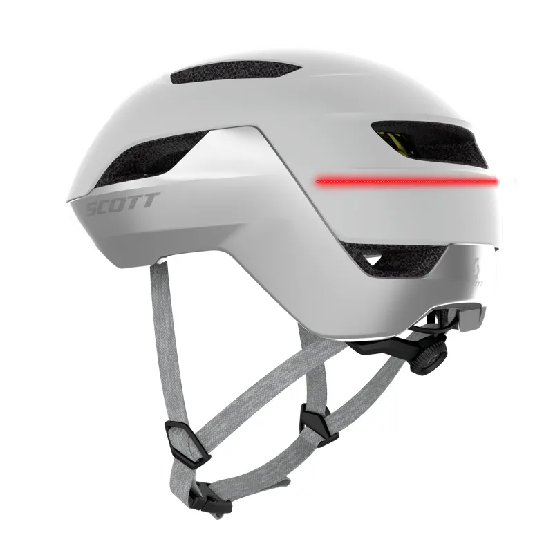 2022 Scott La Mokka Plus MIPS Helmet in Silver-2